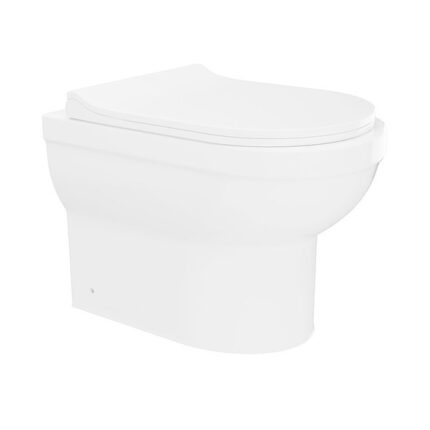 Vaso Sanitário Monobloco Produzido Em Cerâmica Com Acessórios - Vab0033-c