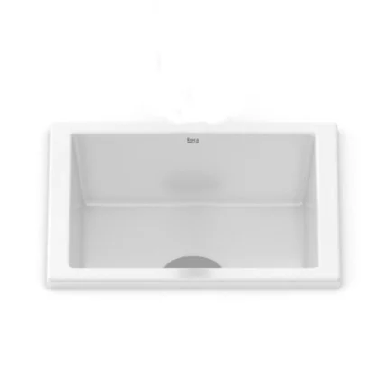 Cuba Sobrepor ou Embutir Roca Óptica branco 33cm